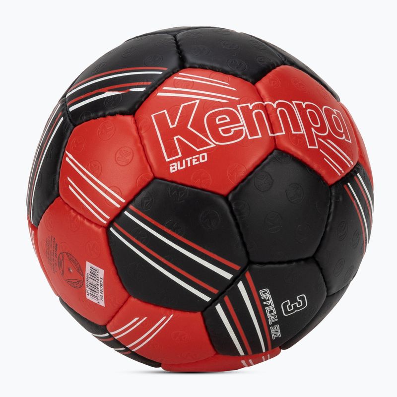 Pallamano Kempa Buteo rosso/nero taglia 3 2