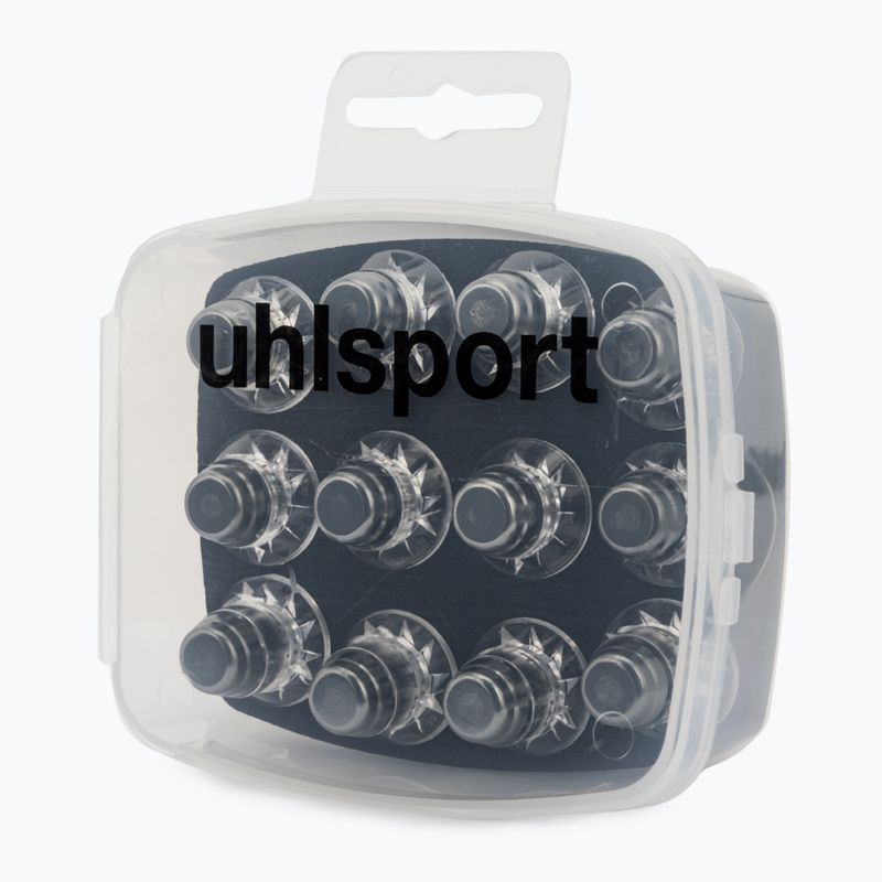 Uhlsport Viti per scarpe in acciaio Alu/Nylon grigio
