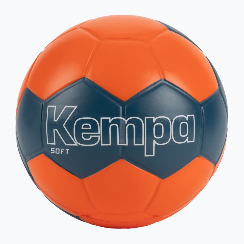 Pallamano Kempa Soft grigio freddo/arancio neon taglia 0