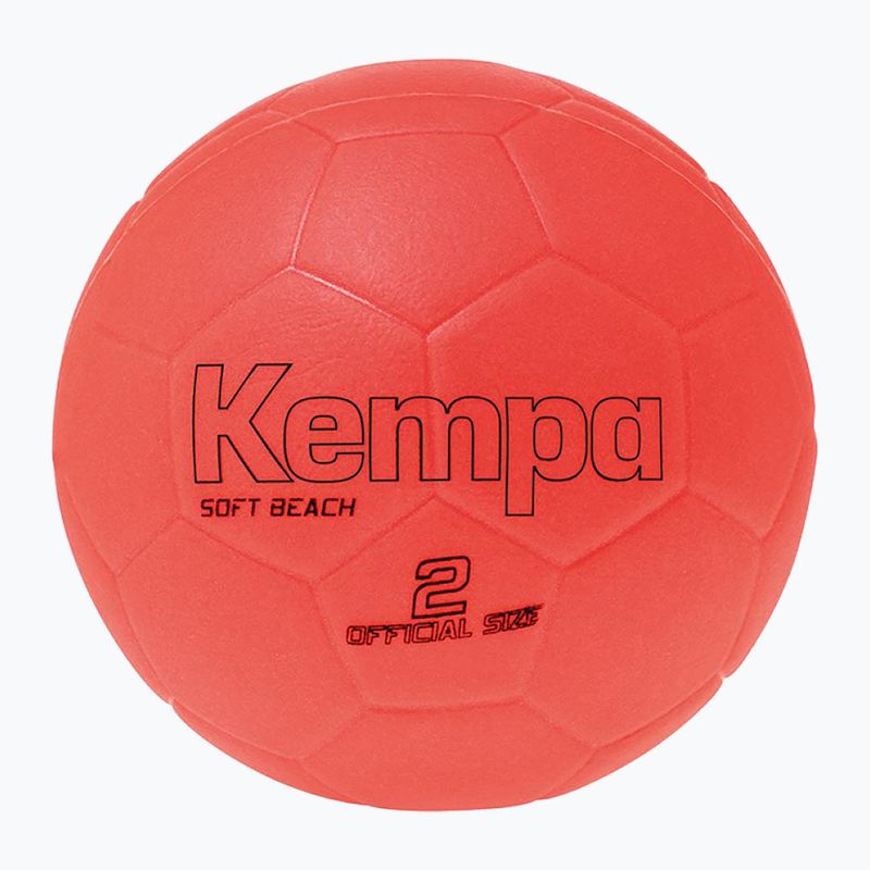 Pallamano Kempa Soft neon rosso taglia 2 4