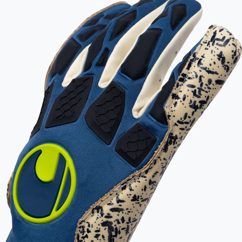 Guanti da portiere Uhlsport Hyperact Supergrip+ HN blu navy 3