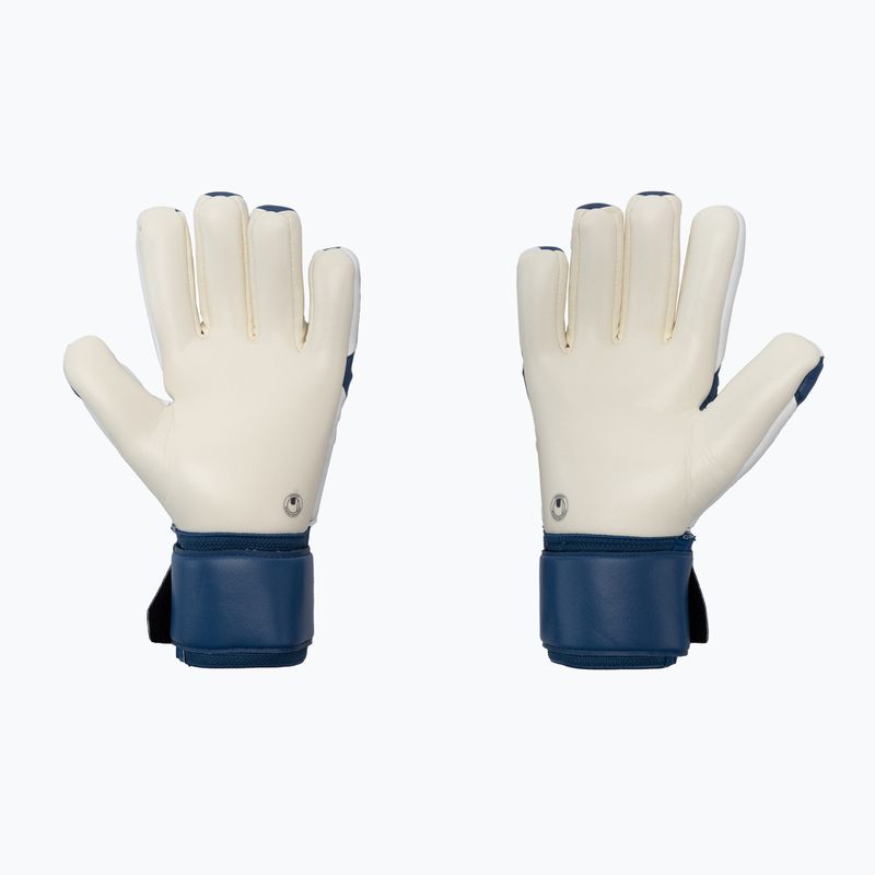 Guanto da portiere da bambino uhlsport Hyperact Supersoft HN blu navy 2
