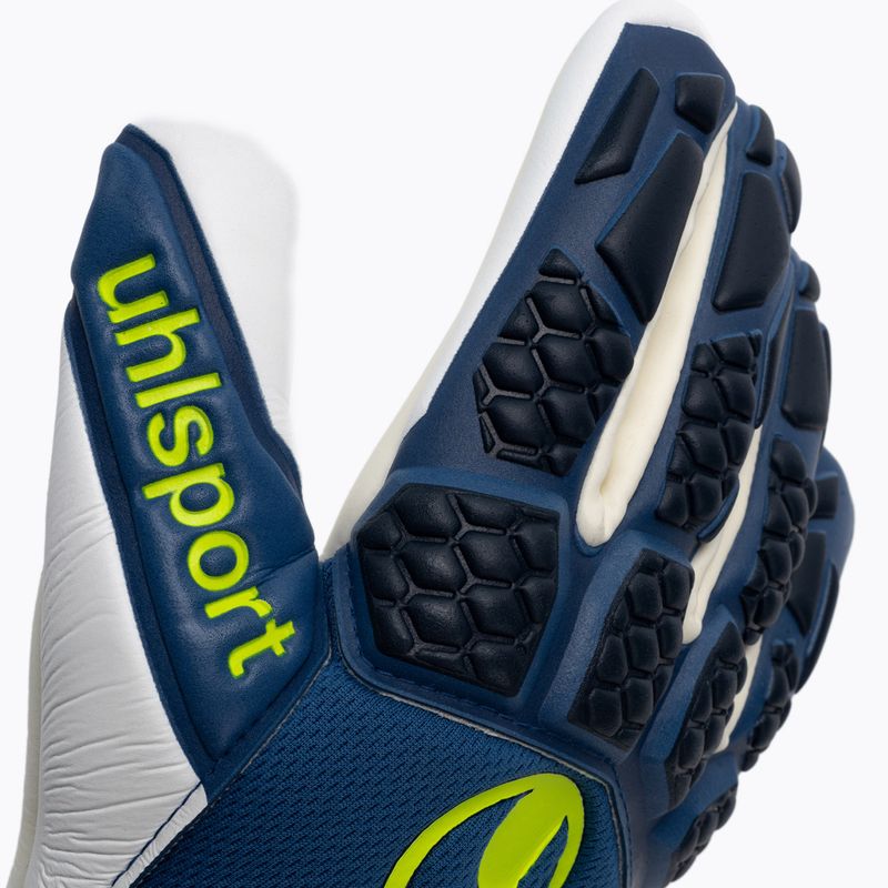 Guanto da portiere da bambino uhlsport Hyperact Supersoft HN blu navy 3