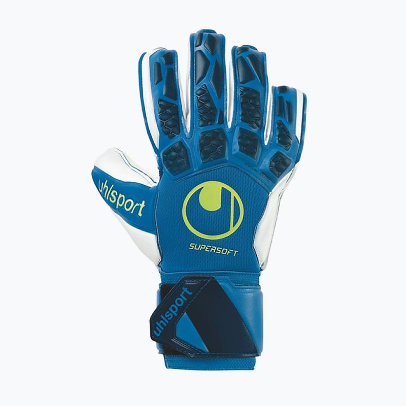 Uhlsport Hyperact Supersoft guanti da portiere blu navy 4