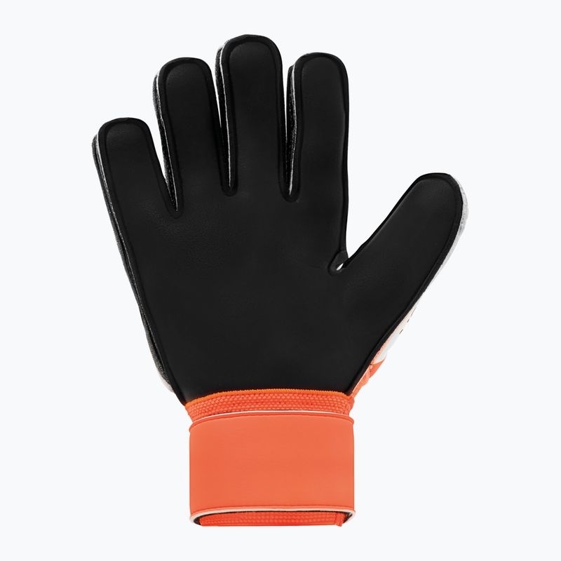 Guanti da portiere uhlsport Soft Resist+ Flex Frame arancio neon/bianco/nero 6