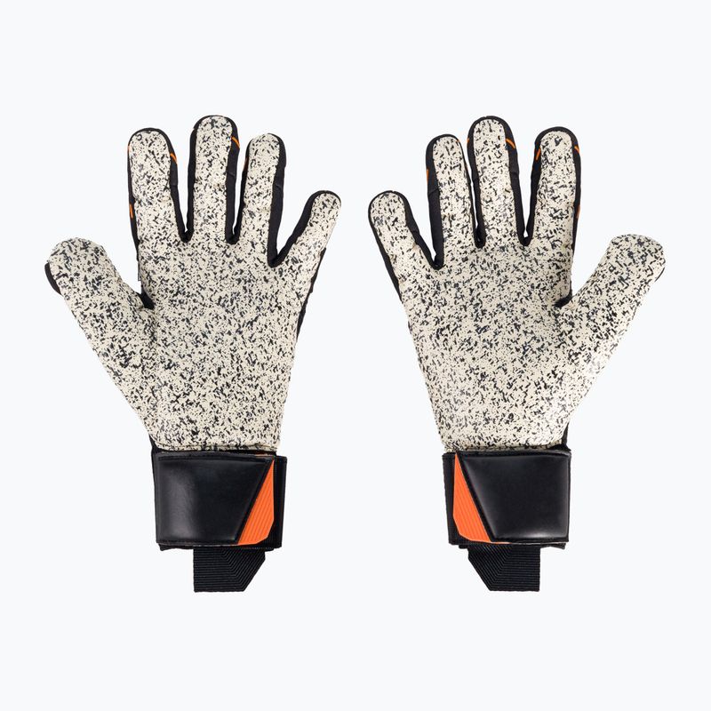 Guanti da portiere Uhlsport Speed Contact Supergrip+ Reflex nero/bianco/arancio neon 2
