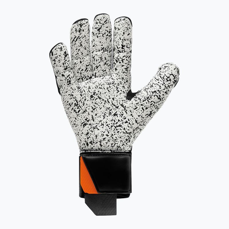 Guanto da portiere Uhlsport Speed Contact Supergrip+ Finger Surround nero/bianco/arancio 6