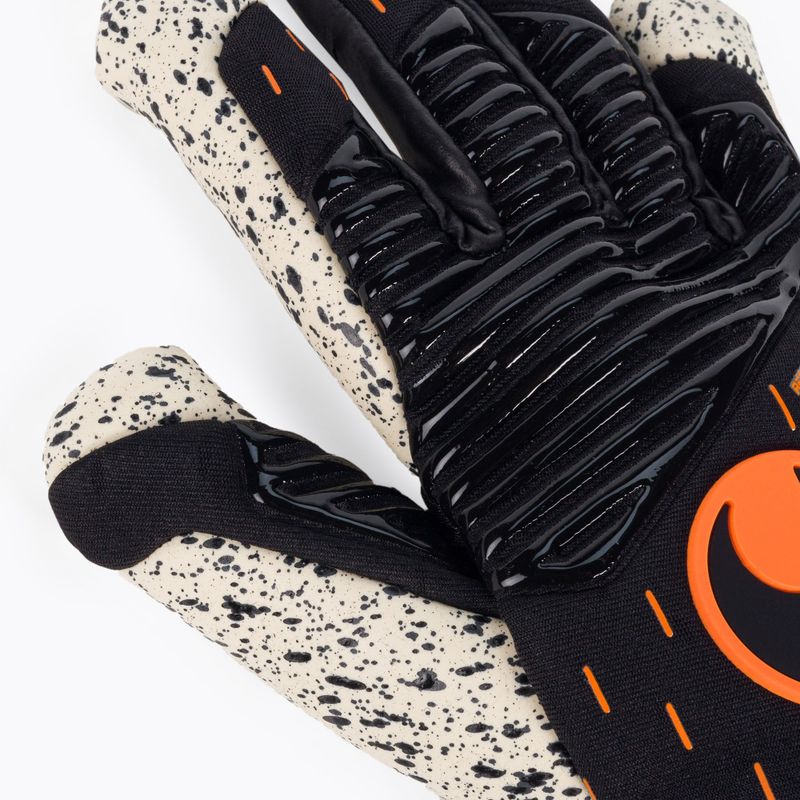 Uhlsport Speed Contact Supergrip+ Hn guanti da portiere nero/bianco/arancio 3