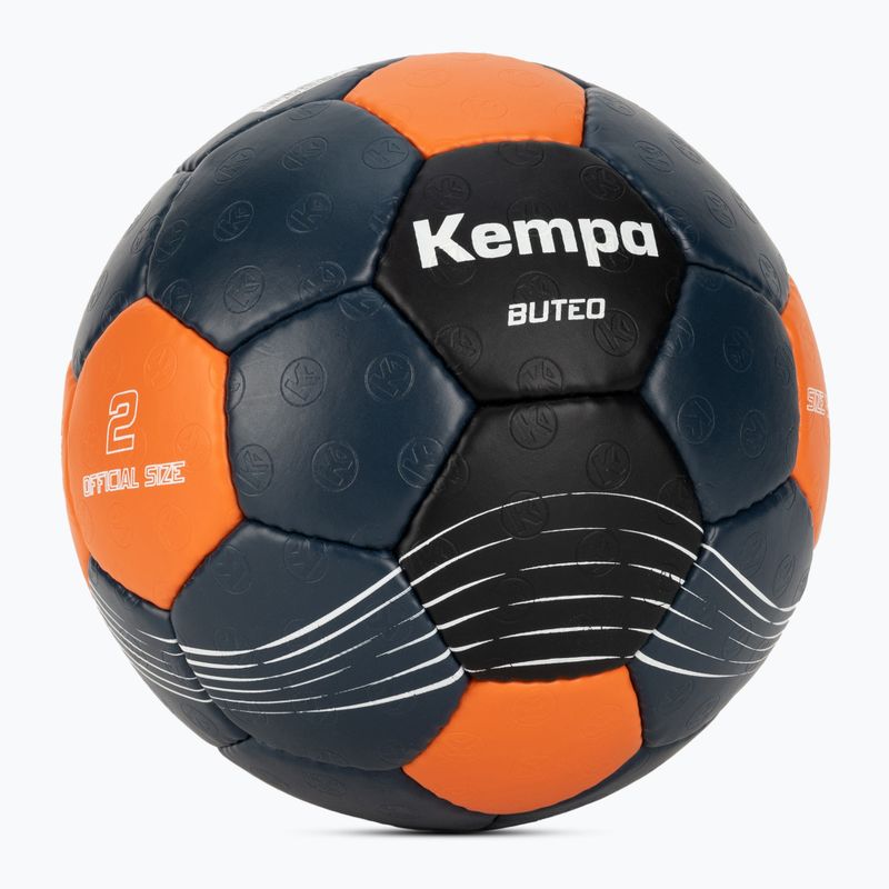 Pallamano Kempa Buteo turchese scuro/arancio misura 2 2