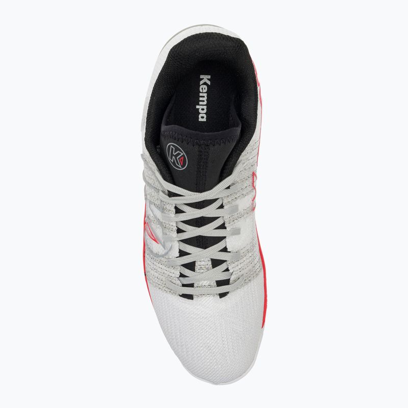 Scarpe da pallamano Kempa Attack One 2.0 uomo bianco/rosso 6