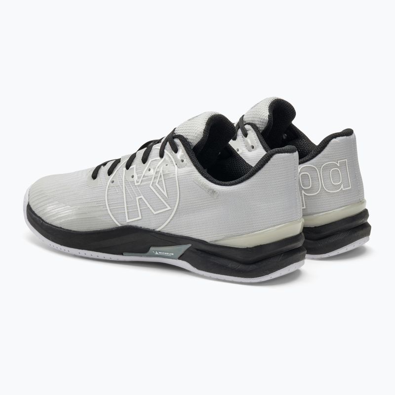 Scarpe da pallamano Kempa Attack Two 2.0 uomo grigio 3