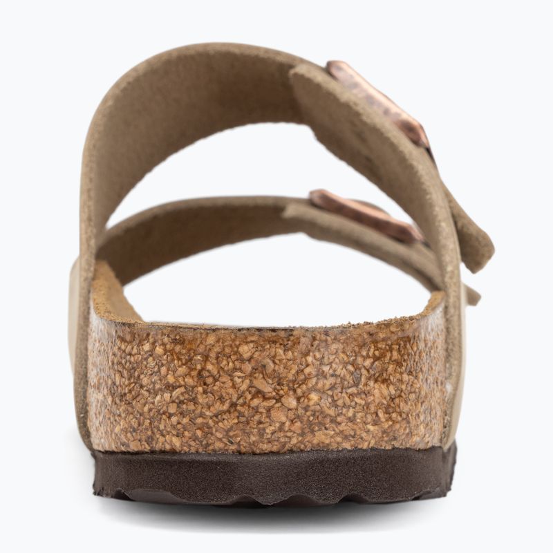 BIRKENSTOCK Arizona LEOI Infradito marrone tabacco stretto 6