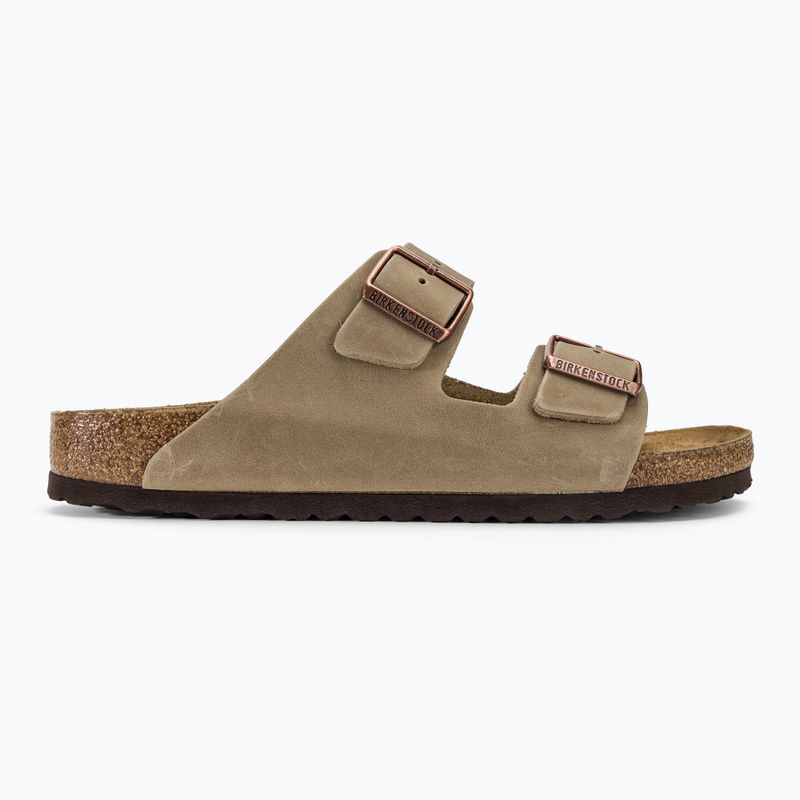 BIRKENSTOCK Arizona LEOI Infradito marrone tabacco stretto 2