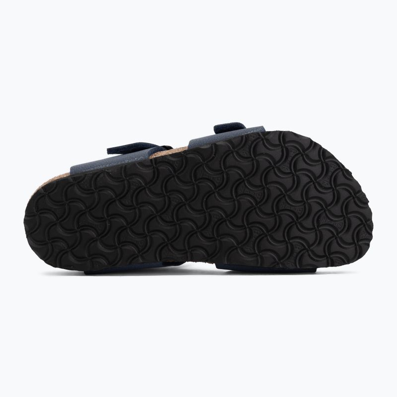 Sandali per bambini BIRKENSTOCK New York Birkibuc Narrow navy 4