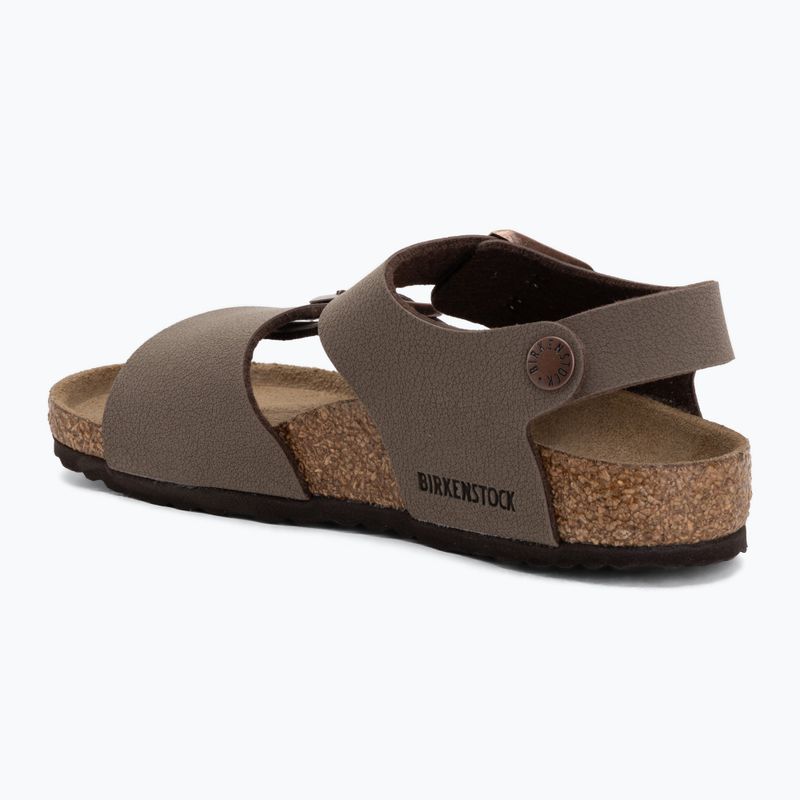 Sandali per bambini BIRKENSTOCK New York Birkibuc Narrow mocha 3
