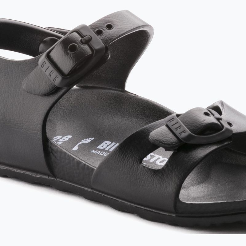 BIRKENSTOCK Rio EVA Narrow sandali per bambini nero 10