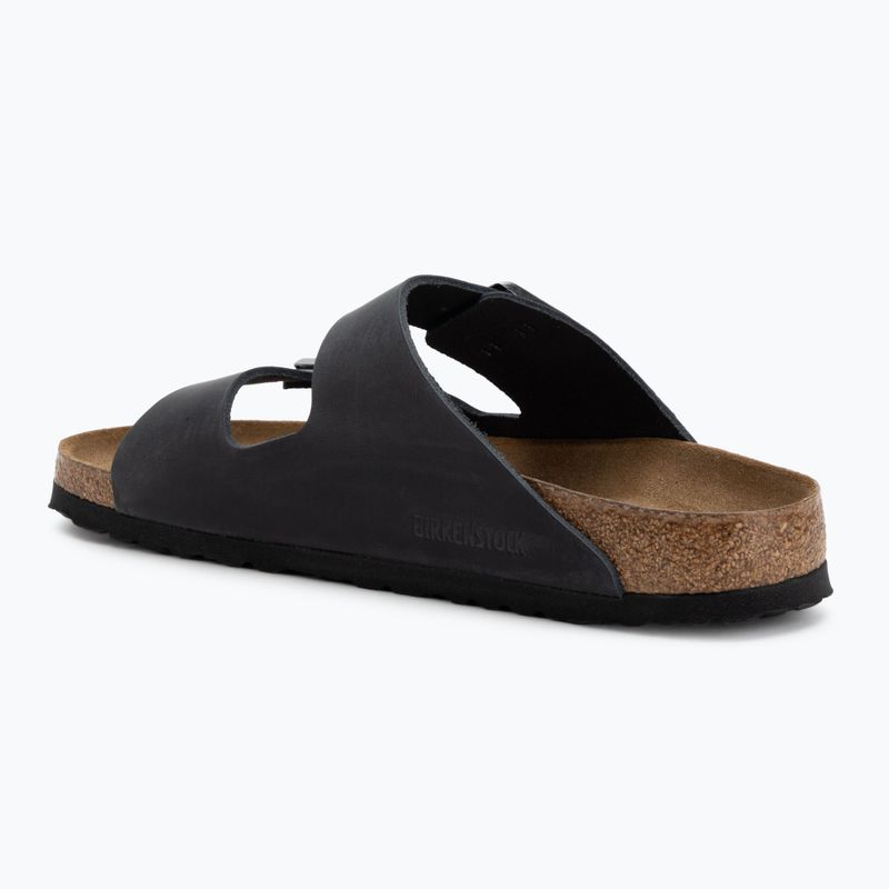 BIRKENSTOCK Arizona LEOI Infradito nero stretto 3