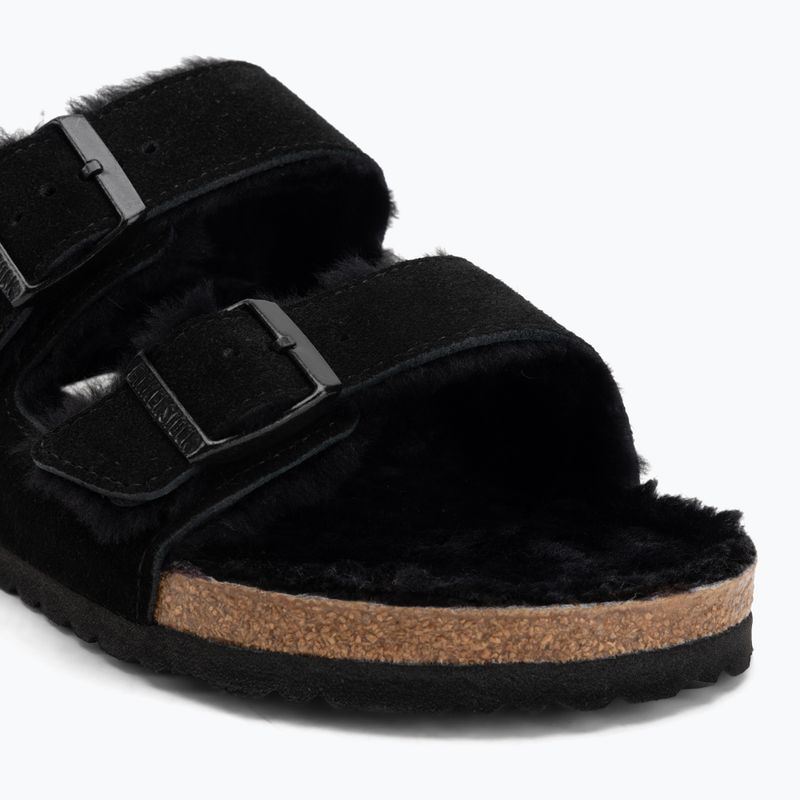 BIRKENSTOCK Arizona Shearling SL Infradito nero regolare 7