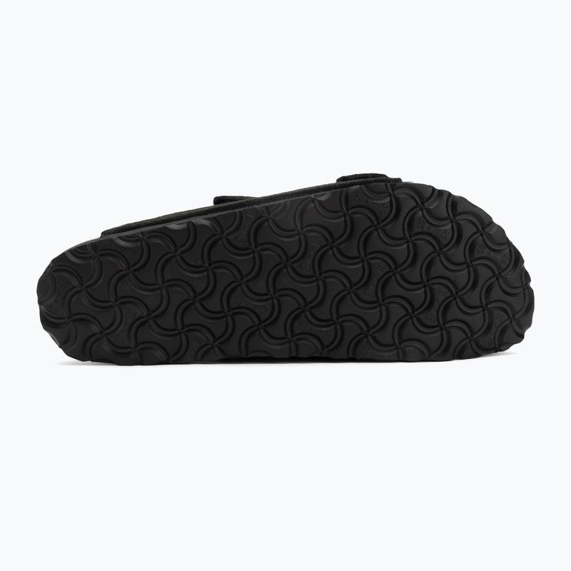 BIRKENSTOCK Arizona Shearling SL Infradito stretto nero 4