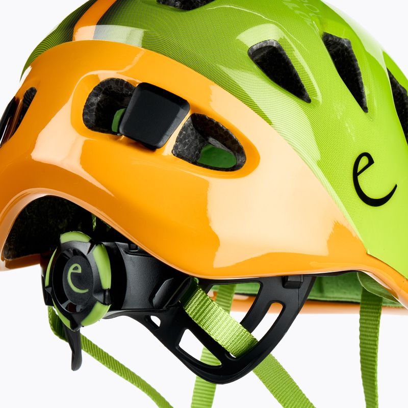 Casco da arrampicata per bambini EDELRID Shield II sahara/oasis 7