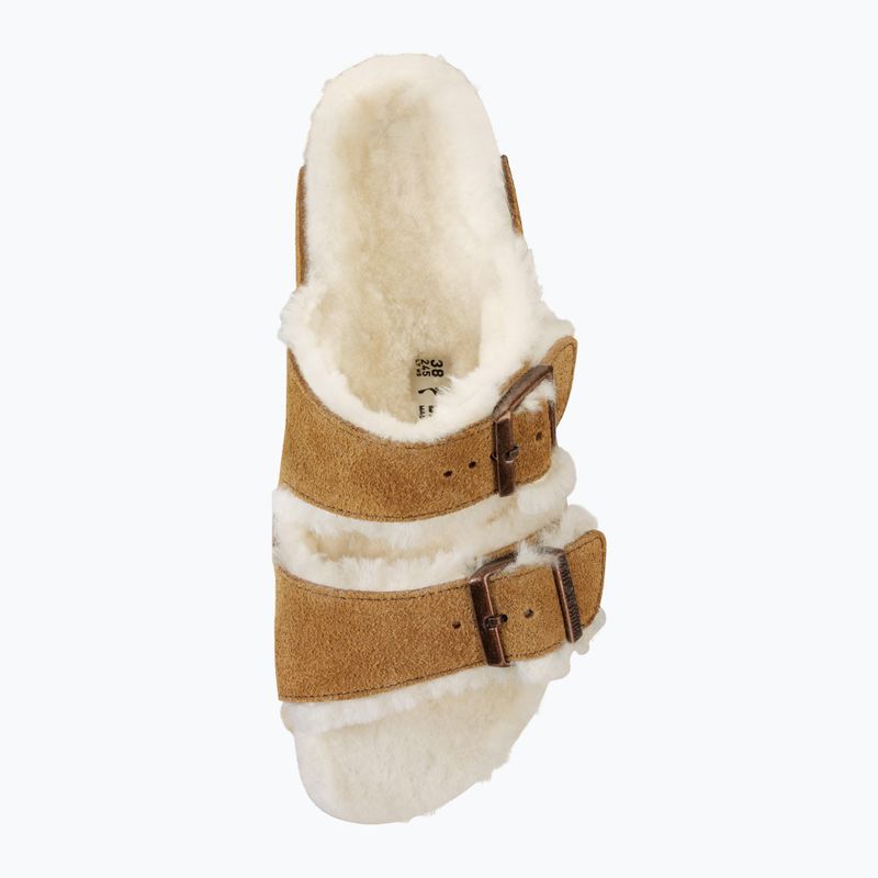 BIRKENSTOCK Arizona Shearling SL Infradito in visone stretto 3