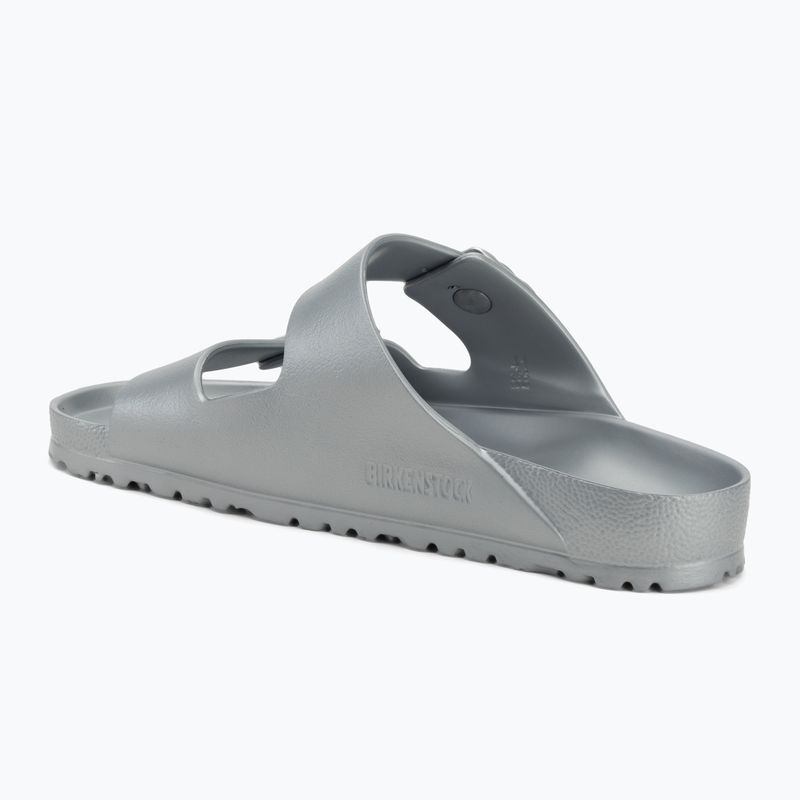 BIRKENSTOCK infradito Arizona EVA Metallic Regular argento metallizzato 3