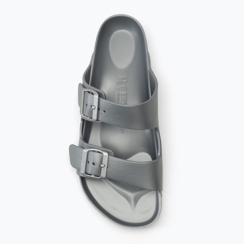 BIRKENSTOCK infradito Arizona EVA Metallic Regular argento metallizzato 5