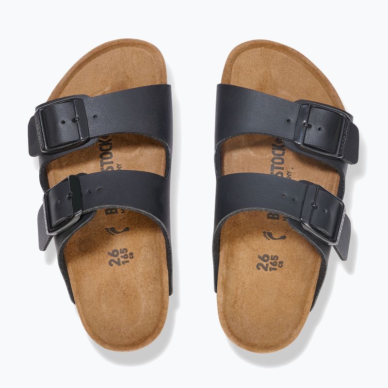 Ciabatte per bambini BIRKENSTOCK Arizona Kids Birko-Flor black 3