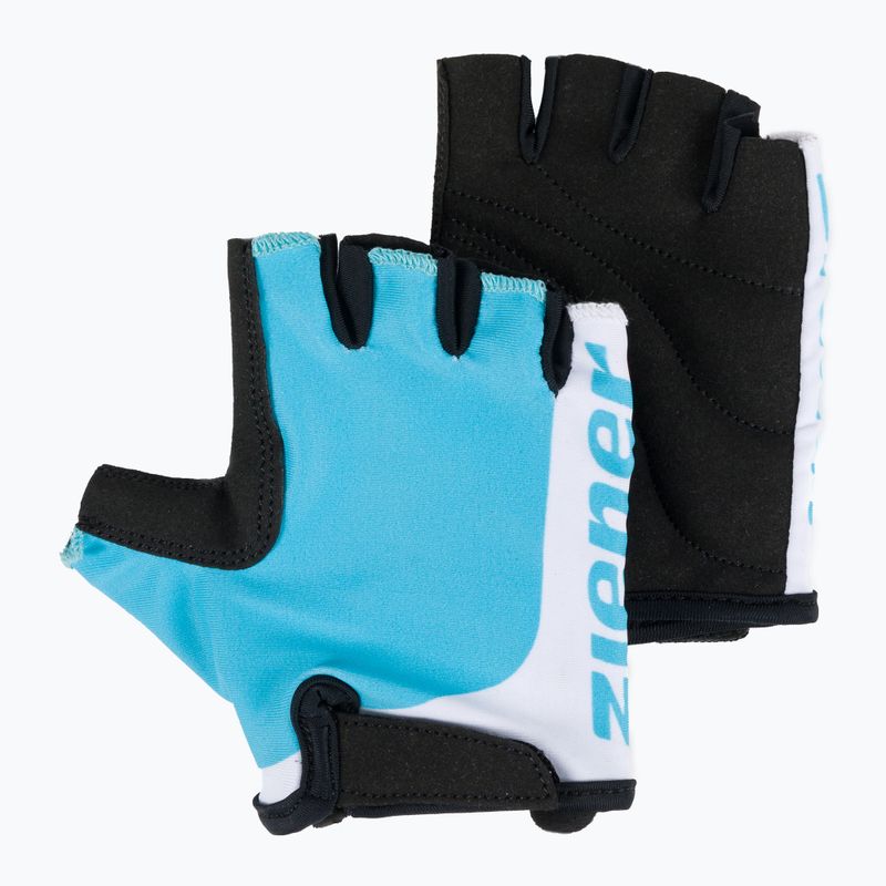 ZIENER MTB Corrie Junior guanti da ciclismo da bambino blu piscina