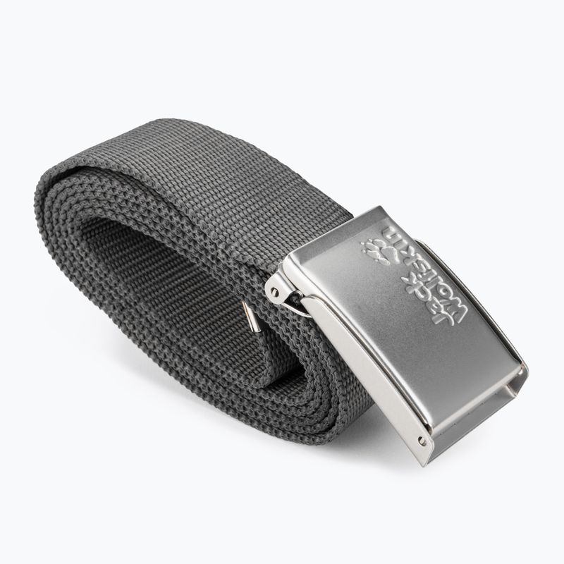 Jack Wolfskin Fettuccia larga per pantaloni in acciaio scuro