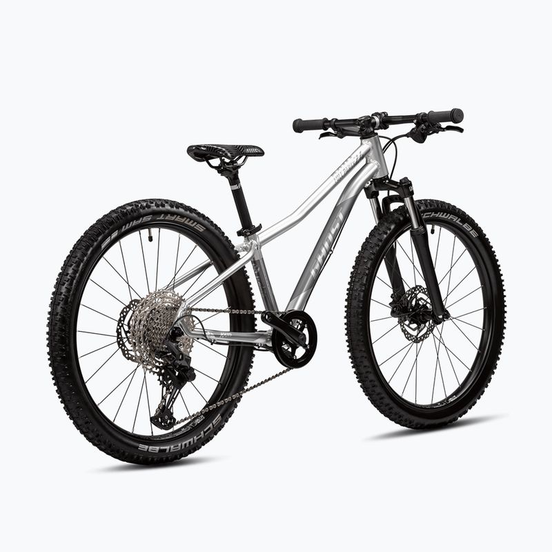 GHOST Kato 24 Full Party argento cromato/argento scuro cromato lucido bicicletta per bambini 3