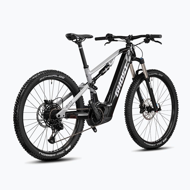 Bicicletta elettrica GHOST E-ASX 130 Universal 750 Wh met. antracite/grigio chiaro lucido/opaco 7