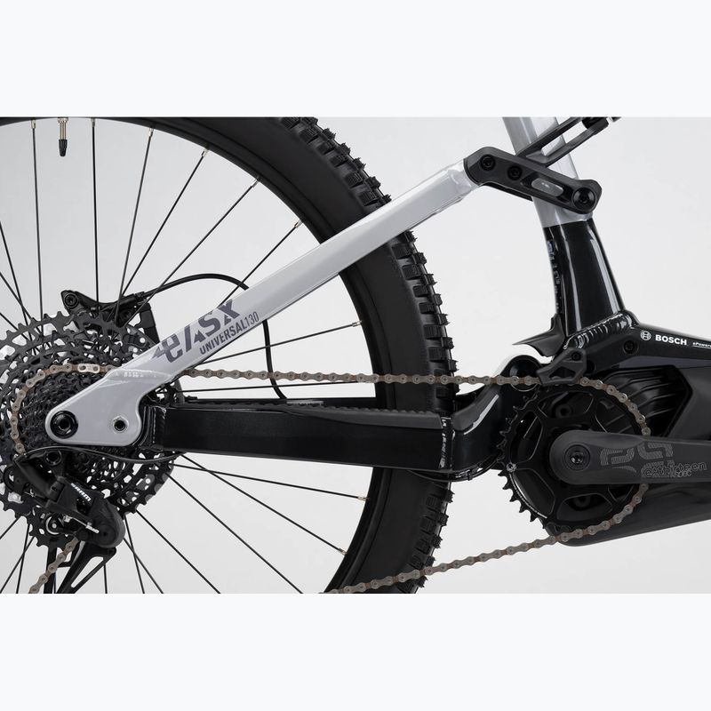 Bicicletta elettrica GHOST E-ASX 130 Universal 750 Wh met. antracite/grigio chiaro lucido/opaco 12