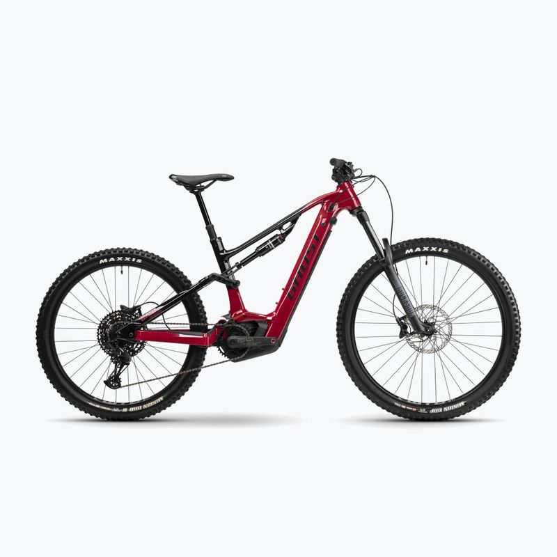 Bicicletta elettrica GHOST E-ASX 160 Universal 625Wh met. arrugginito rosso/nero lucido/opaco