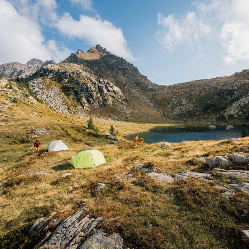 Tenda da trekking Salewa Latitude II cactus/grigio per 2 persone 5