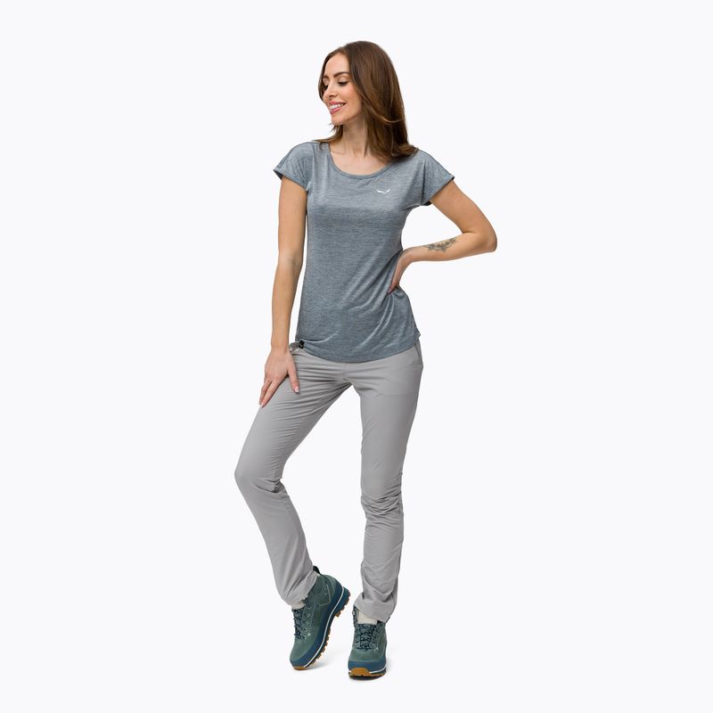 Maglietta Salewa Puez Melange Dry quiet shade melange da donna 2