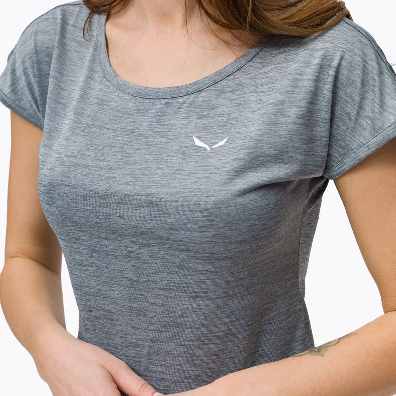 Maglietta Salewa Puez Melange Dry quiet shade melange da donna 4
