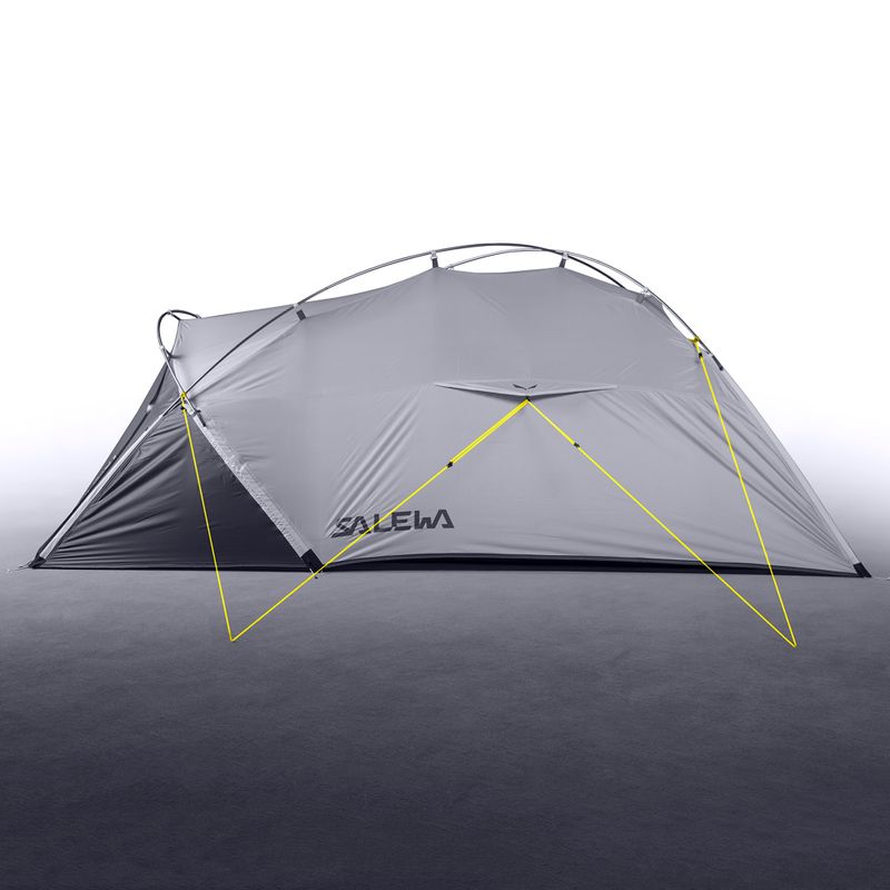 Tenda da trekking Salewa Litetrek II grigio chiaro/cactus per 2 persone 4