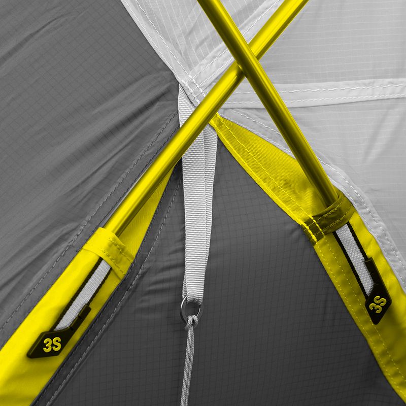 Tenda da trekking Salewa Litetrek II grigio chiaro/cactus per 2 persone 5