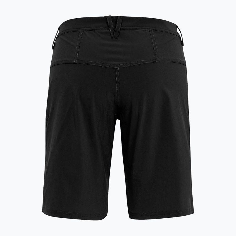 Pantaloncini da trekking da donna Salewa Talveno black out 7