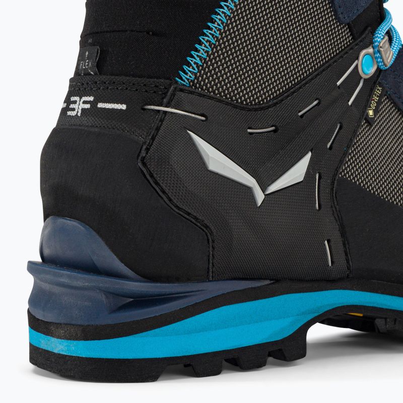 Salewa Crow GTX, scarponi da alpinismo premium da donna blu navy/eternale 9