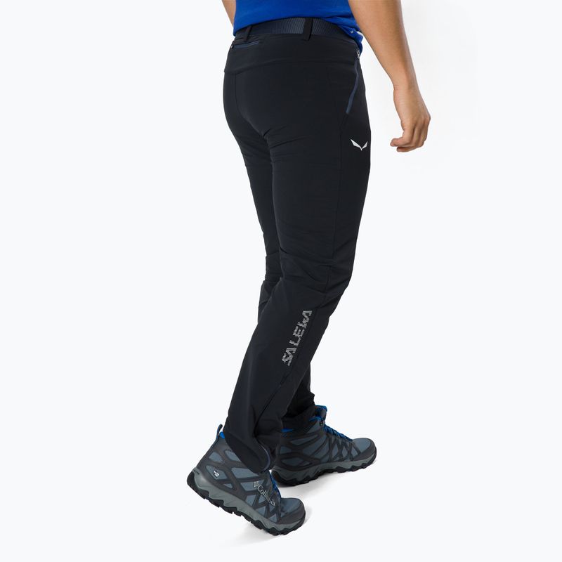 Pantaloni softshell da uomo Salewa Pedroc 3 DST nero out 3