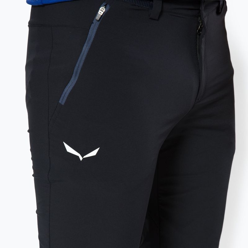 Pantaloni softshell da uomo Salewa Pedroc 3 DST nero out 4