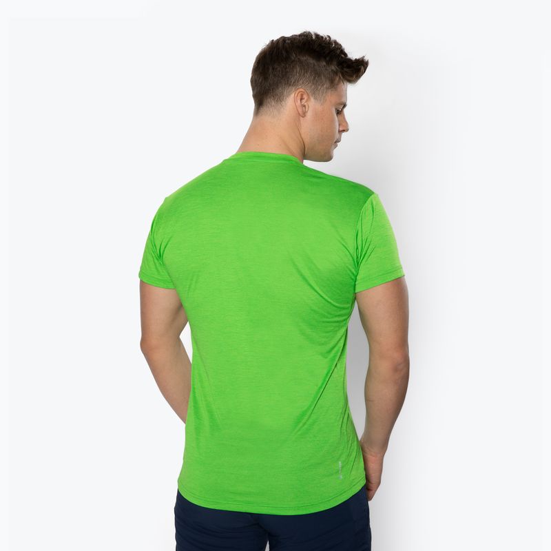 Camicia da trekking Salewa Puez Melange Dry uomo, rana pallida 3