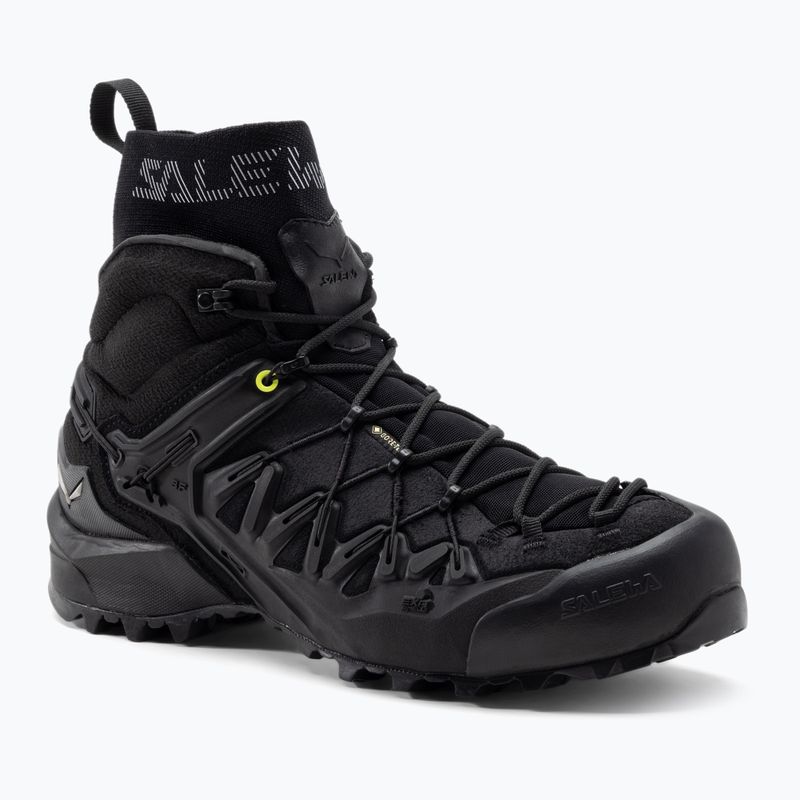 Scarpa da avvicinamento Salewa Wildfire Edge Mid GTX da uomo nero/nero