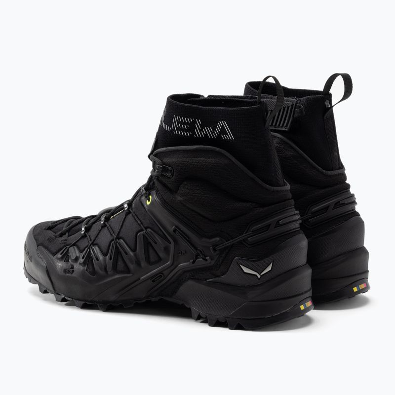 Scarpa da avvicinamento Salewa Wildfire Edge Mid GTX da uomo nero/nero 3