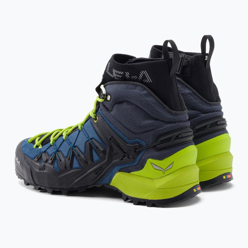 Scarpa da avvicinamento Salewa Wildfire Edge Mid GTX da uomo poseidon/cactus 3