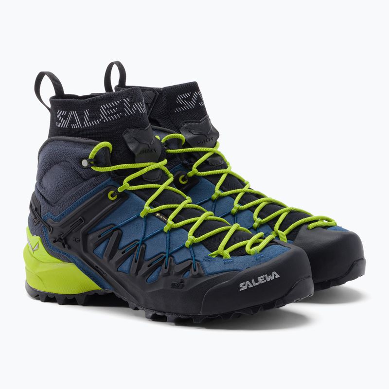 Scarpa da avvicinamento Salewa Wildfire Edge Mid GTX da uomo poseidon/cactus 5