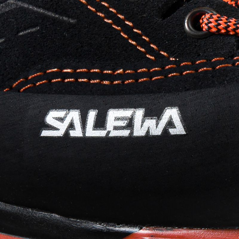 Scarpone da trekking Salewa MTN Trainer Mid GTX asfalto/arancio fluo uomo 7