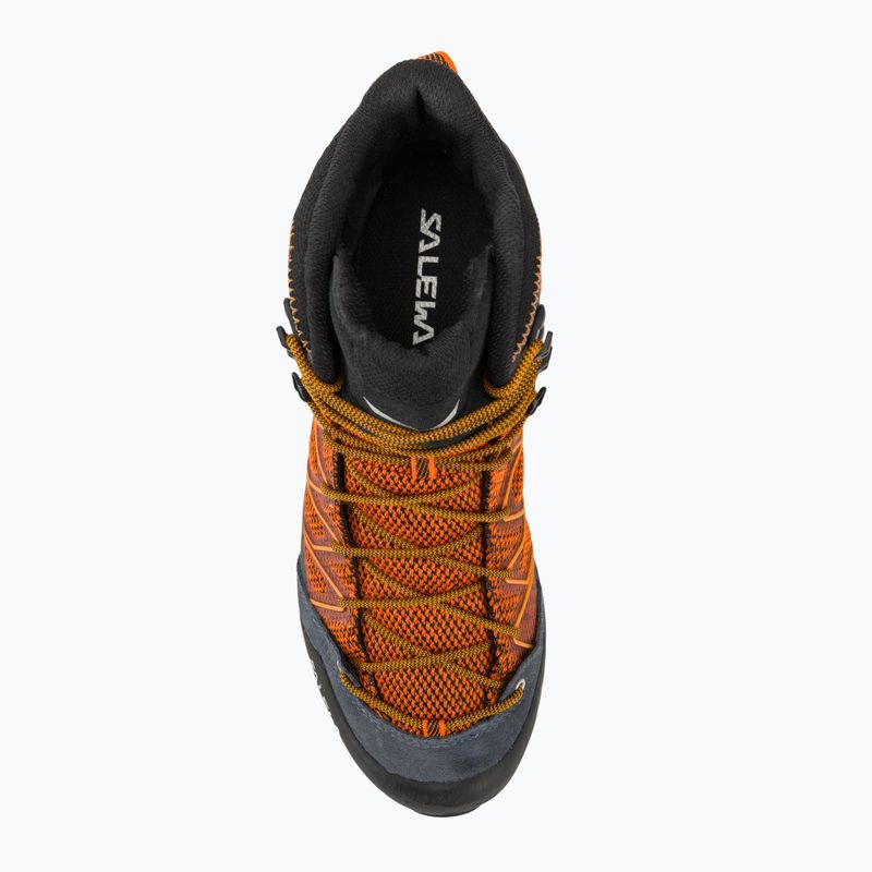 Scarpe da trekking da uomo Salewa MTN Trainer Lite Mid GTX nero/carota 5